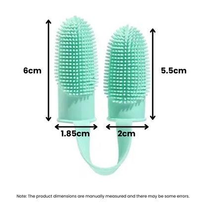 Double Finger Toothbrush