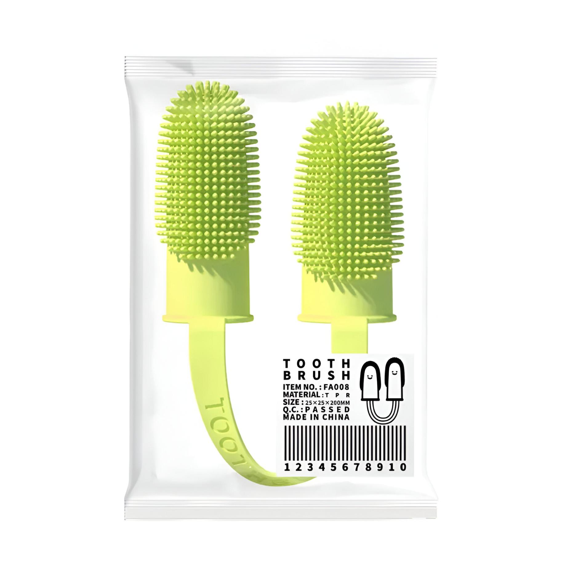 Double Finger Toothbrush