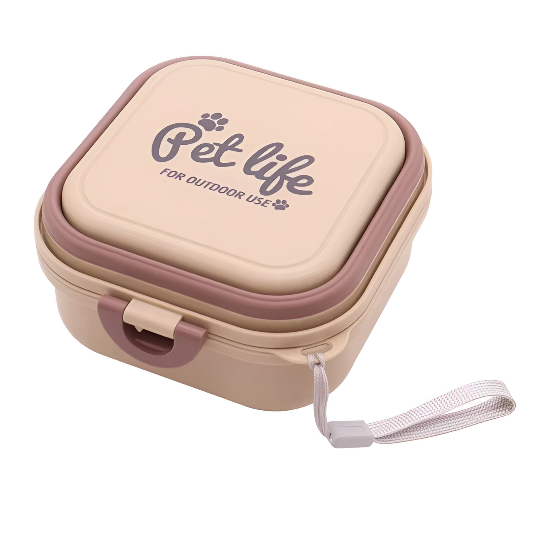Portable 2-In-1 Collapsible Pet Bowl