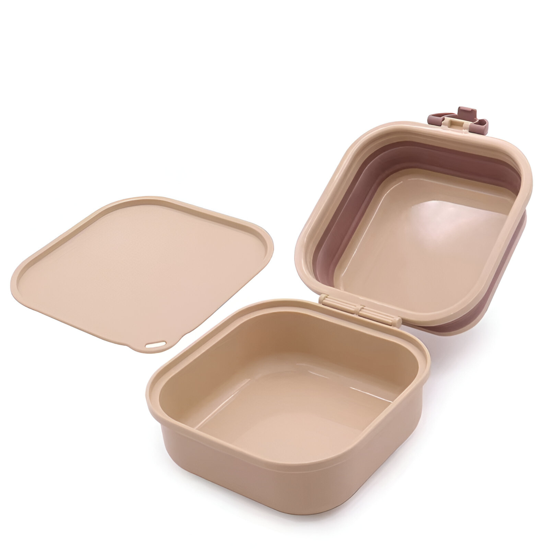 Portable 2-In-1 Collapsible Pet Bowl