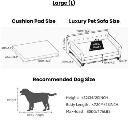 Luxury Pet Sofa