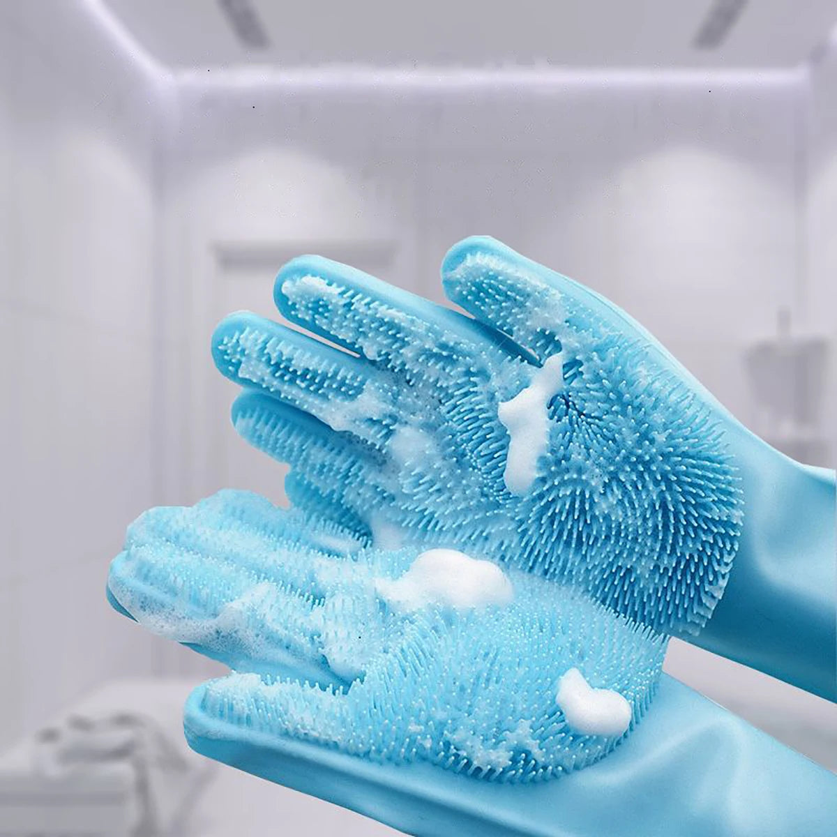 Silicon Grooming Gloves