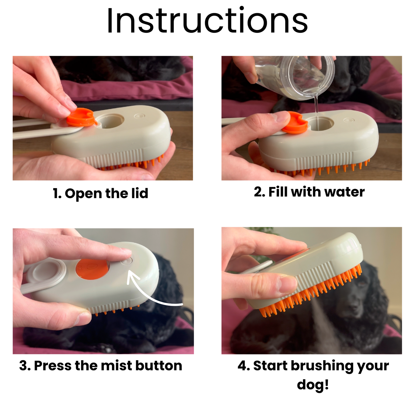 Deshedding Mist Brush